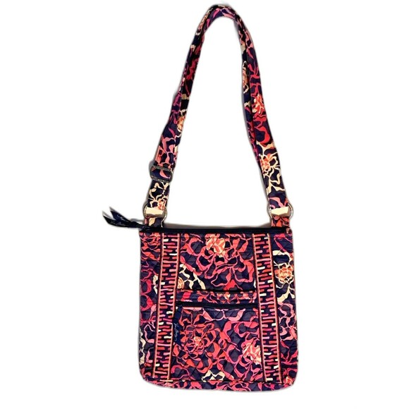 Vera Bradley Handbags - VERA BRADLEY Large Crossbody Bag Purse Hipster KATALINA PINK (Retired Pattern)!